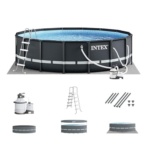 Каркасний басейн Intex 26326 488х122 см з пісочнім фільтром