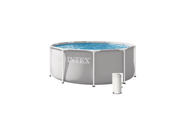 305х99 см каркасний басейн intex 26706ND з фільтром