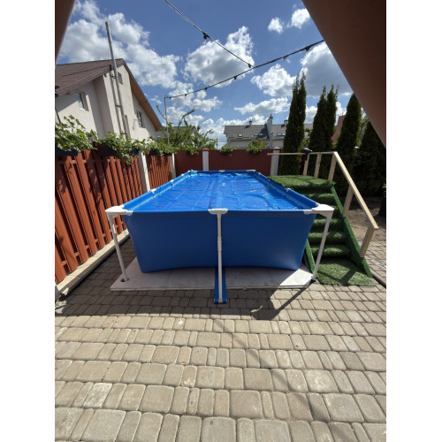 Прямокутній каркасний басейн Intex 28273 450х220х84 см-13